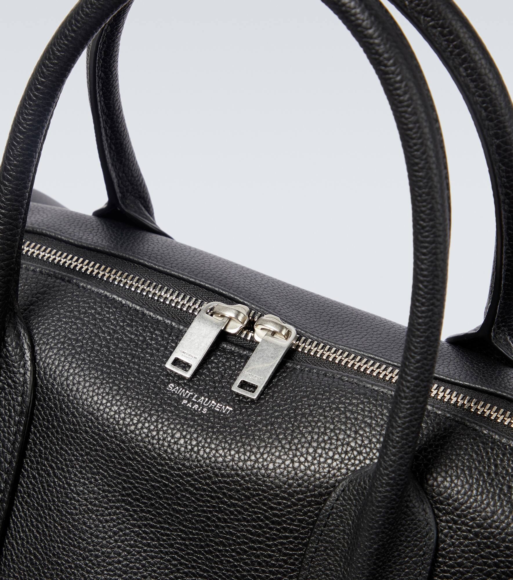 Giant leather bowling bag - 6
