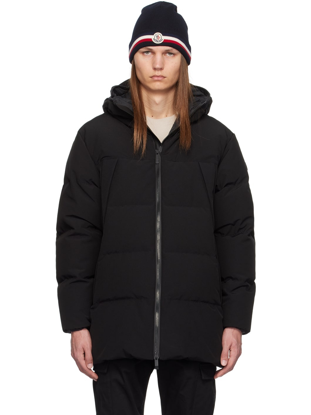 Black Valmaron Down Jacket - 1