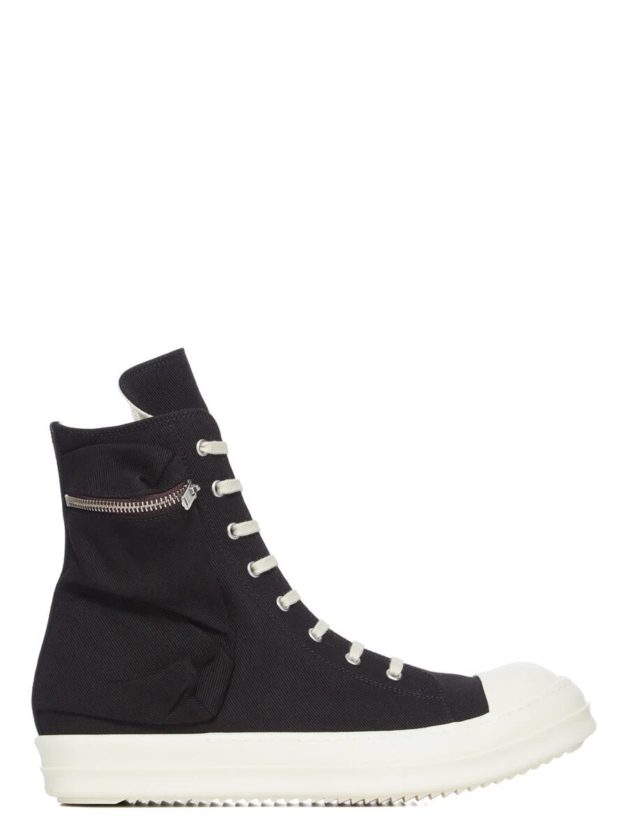 zip cargo sneakers - 1