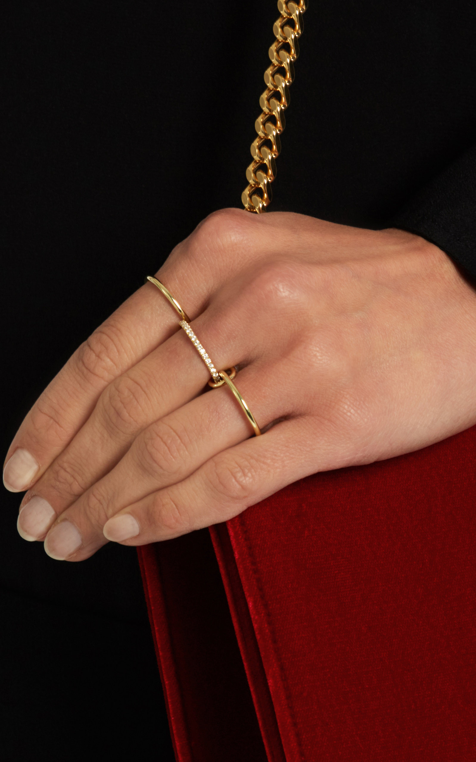 Sonny 18K Yellow Gold Diamond Ring gold - 3