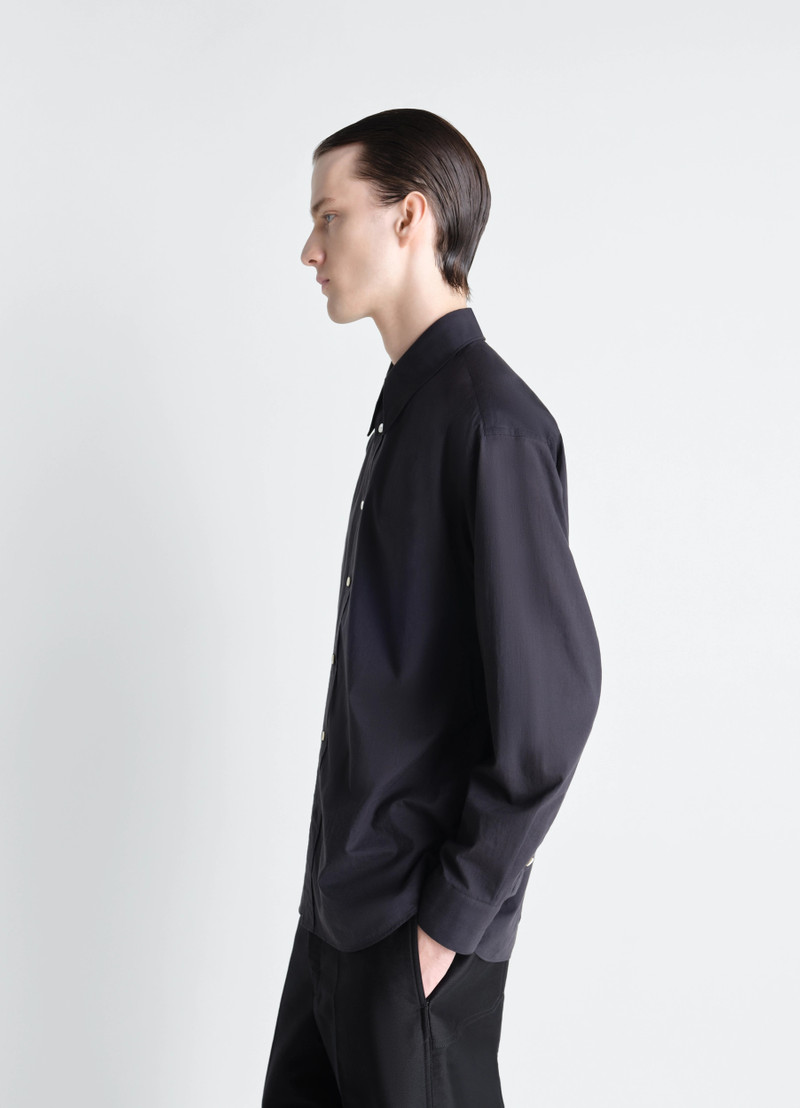 SOFT SHIRT IN WASHED COTTON MUSLIN 3