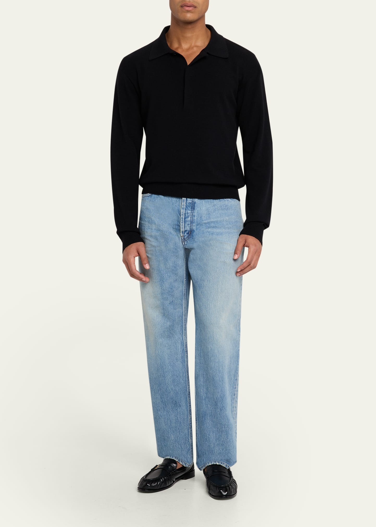 Men's Faded Jeans - 2