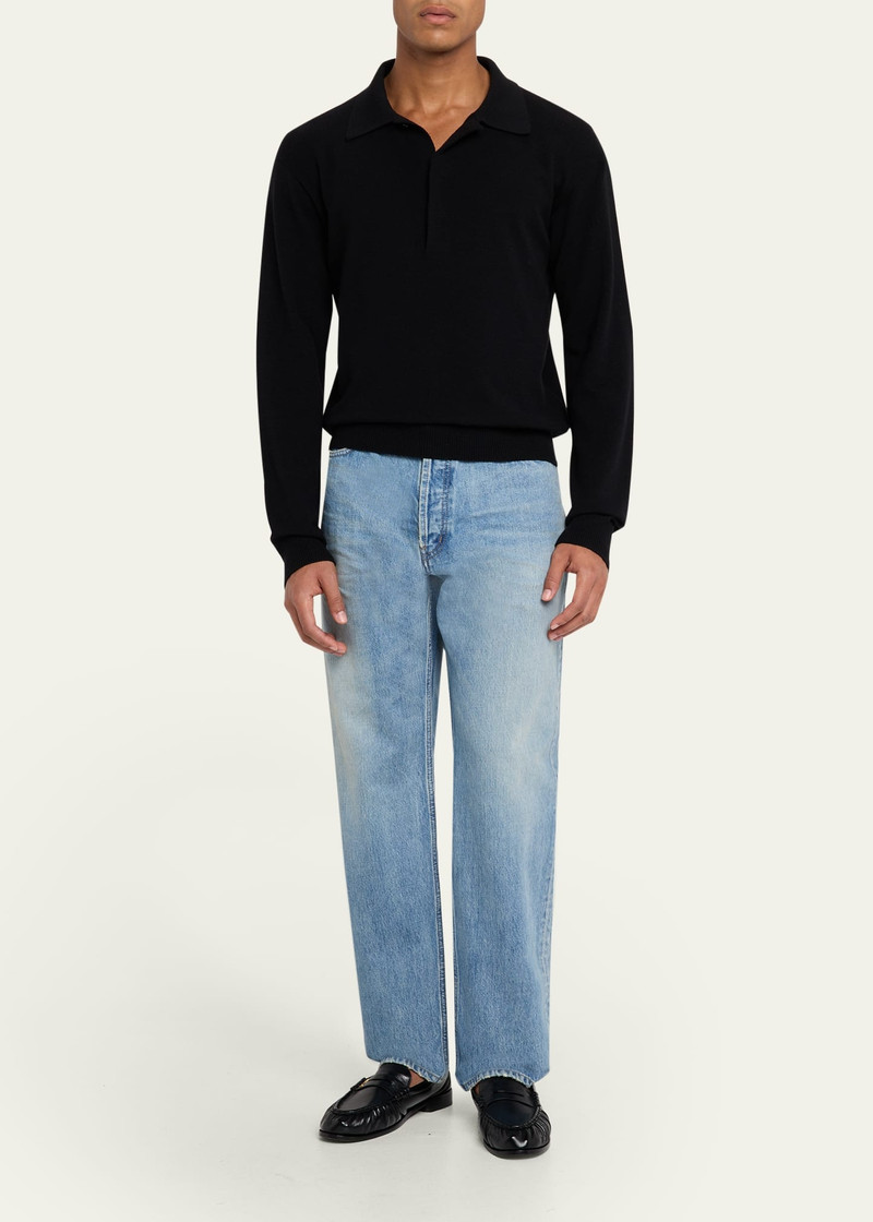 SAINT LAURENT Men's Faded Jeans outlook