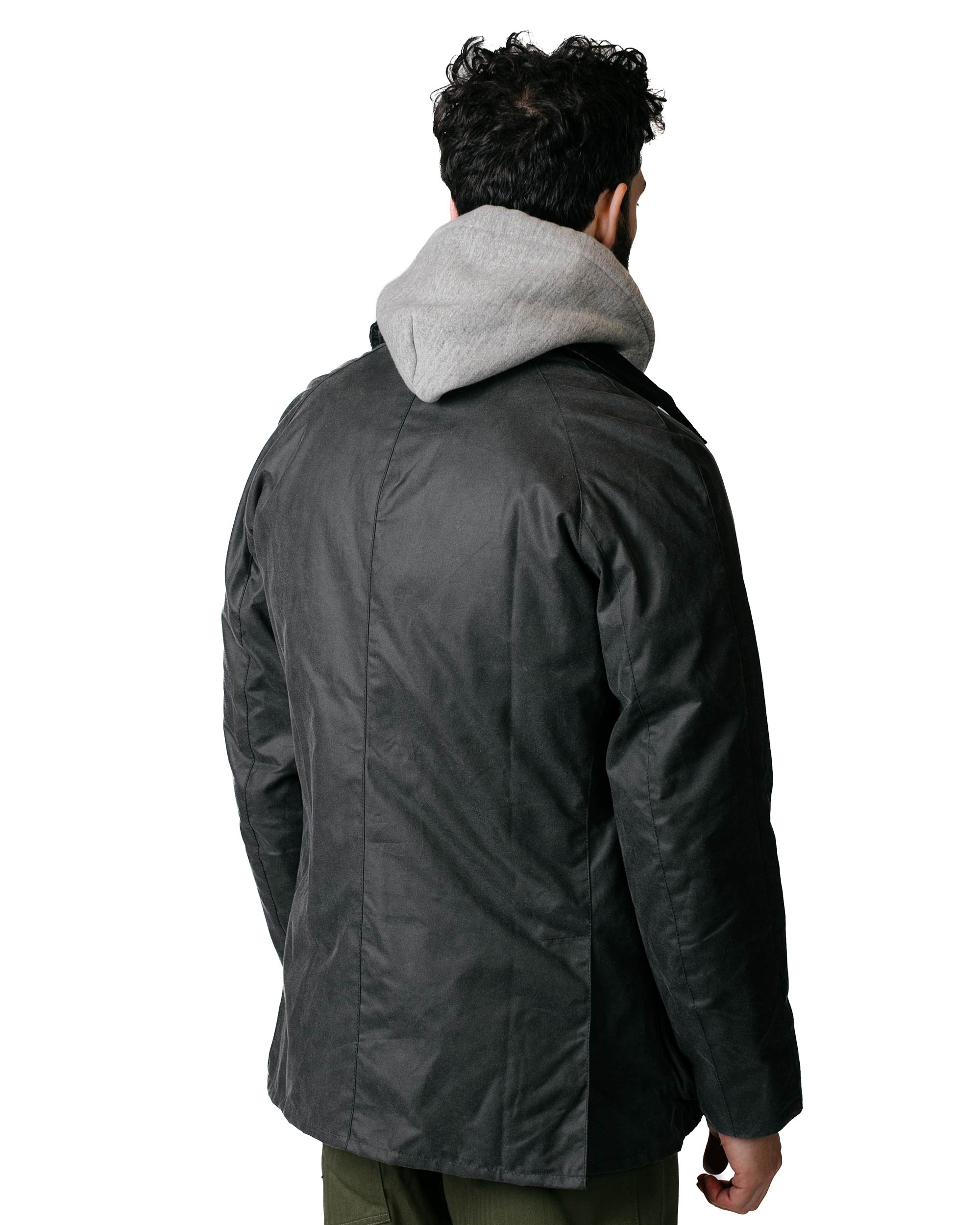 Ashby Wax Jacket Grey/Classic - 3