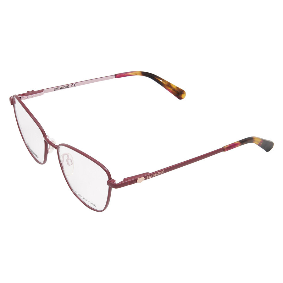 Moschino Demo Cat Eye Ladies Eyeglasses MOL552 08CQ 52 - 4