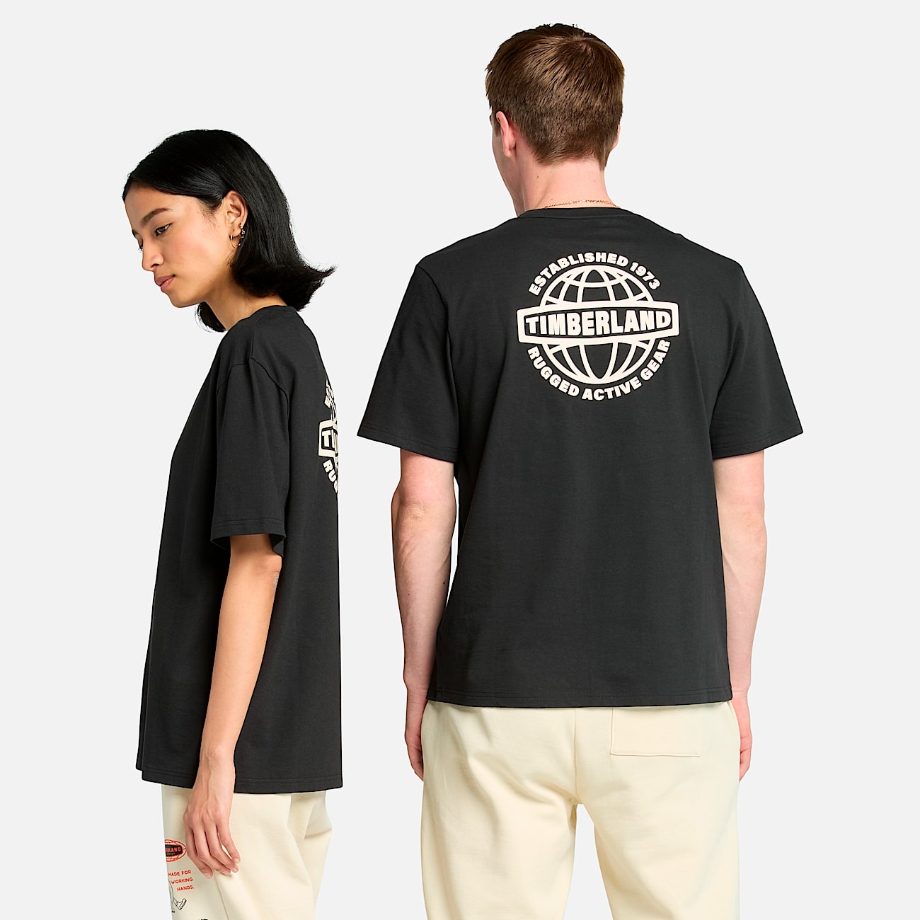 Short Sleeve Front And Back Graphic T-Shirt - 3