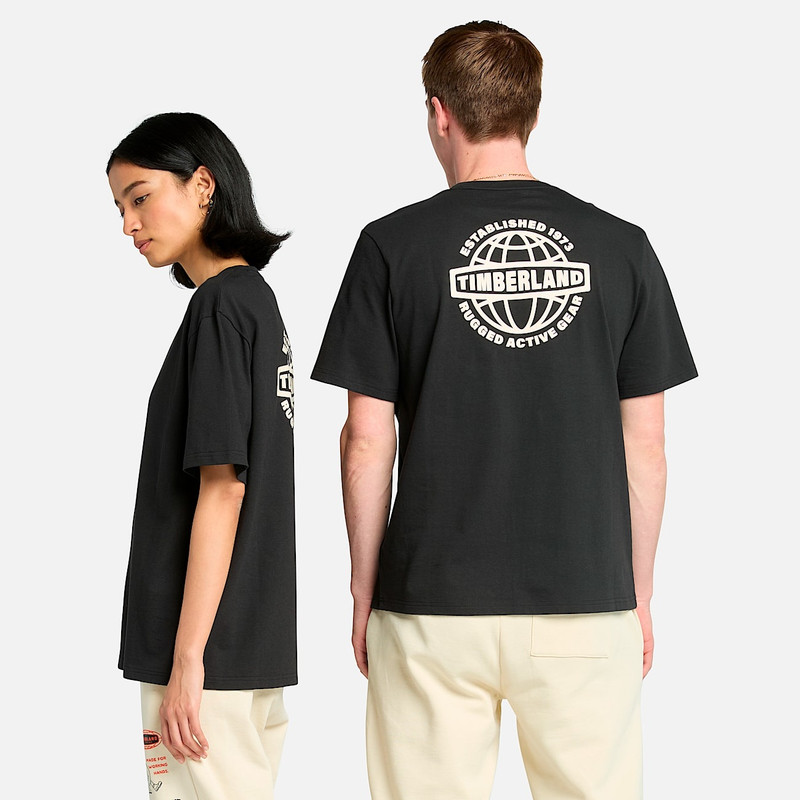 Short Sleeve Front And Back Graphic T-Shirt 3