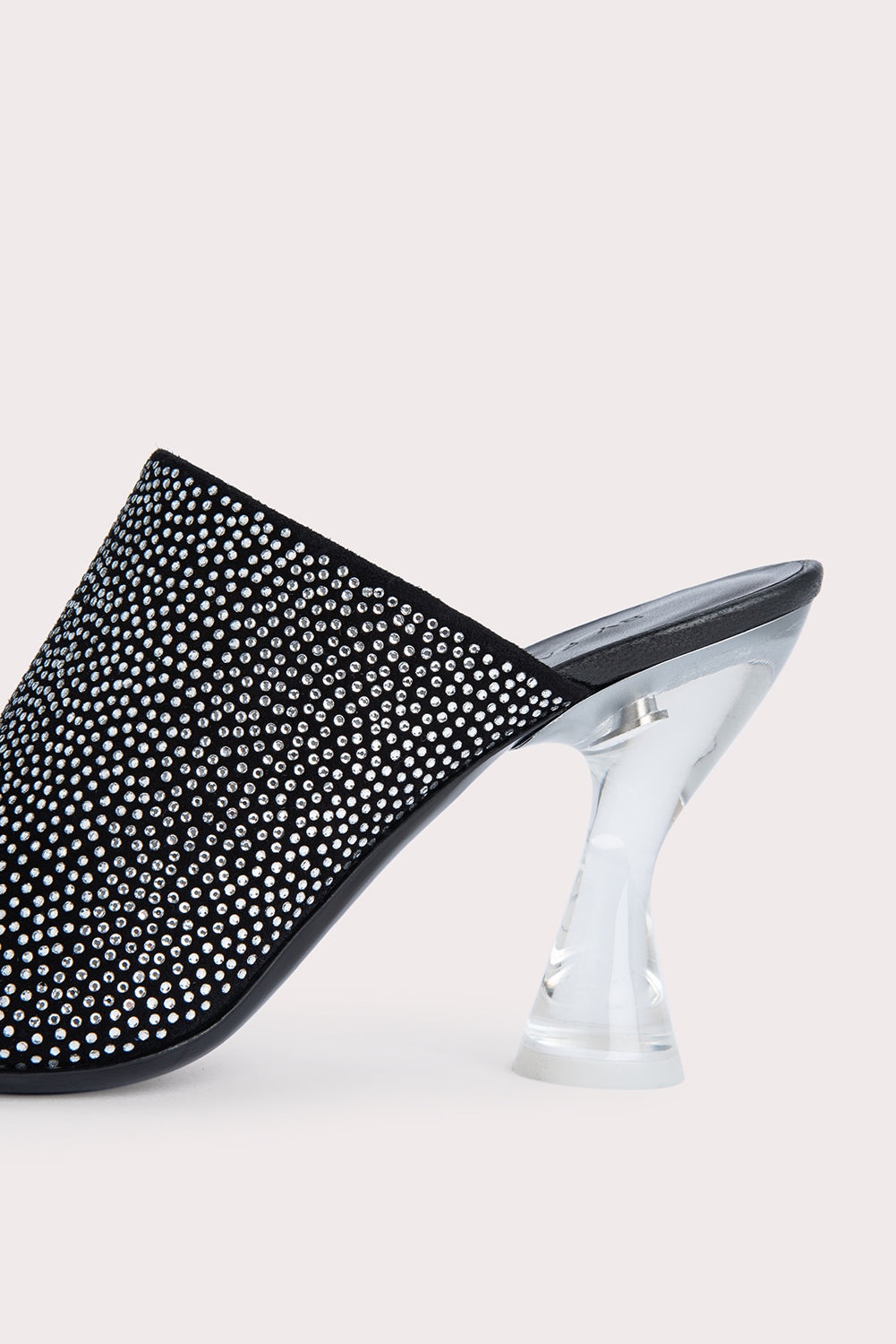 Luz Black Suede and Crystals - 7