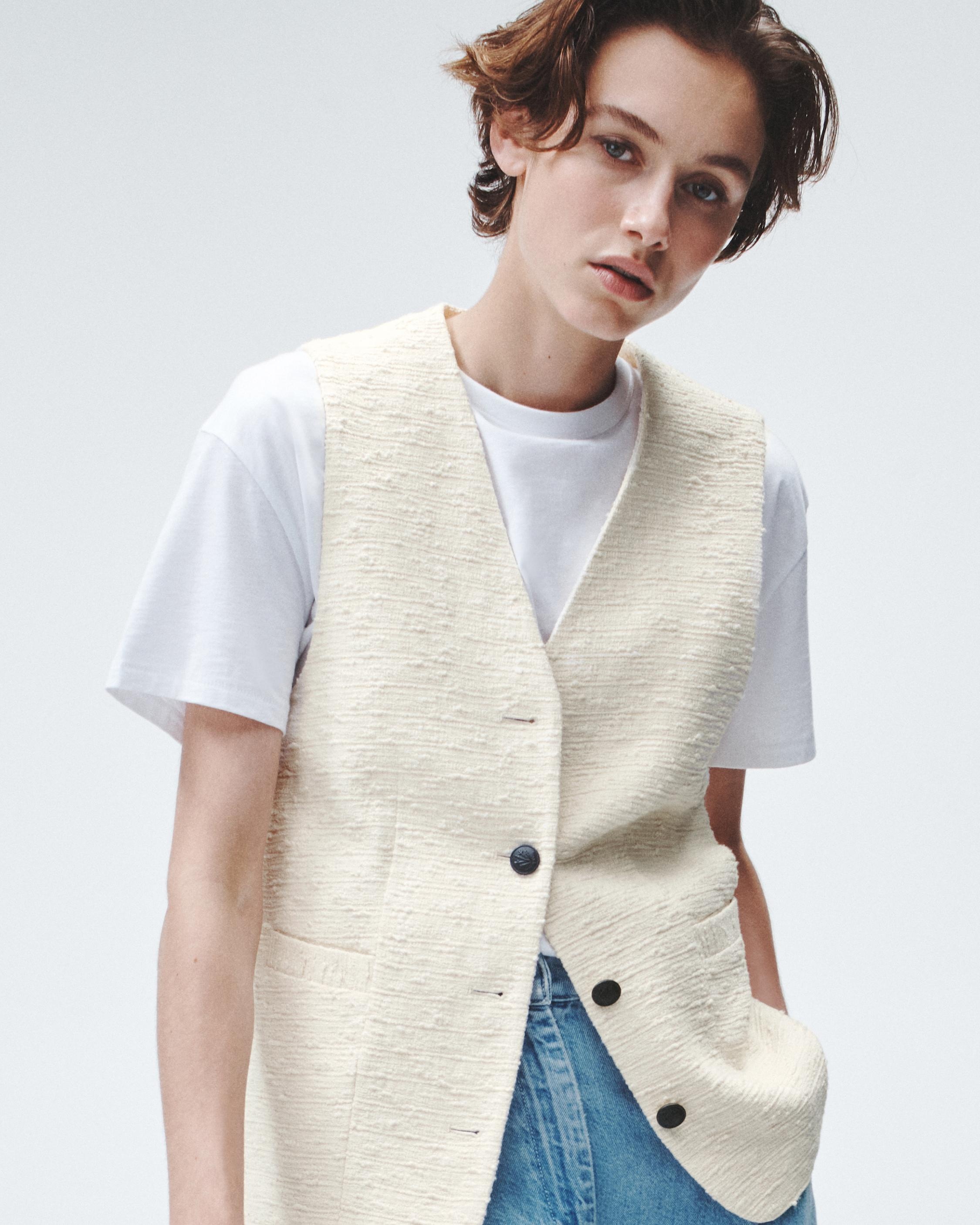 Charlotte Italian Tweed Vest
Relaxed Fit - 7