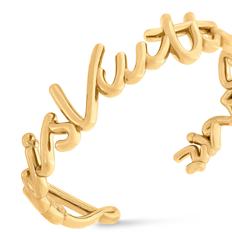 LV Script Bracelet 3