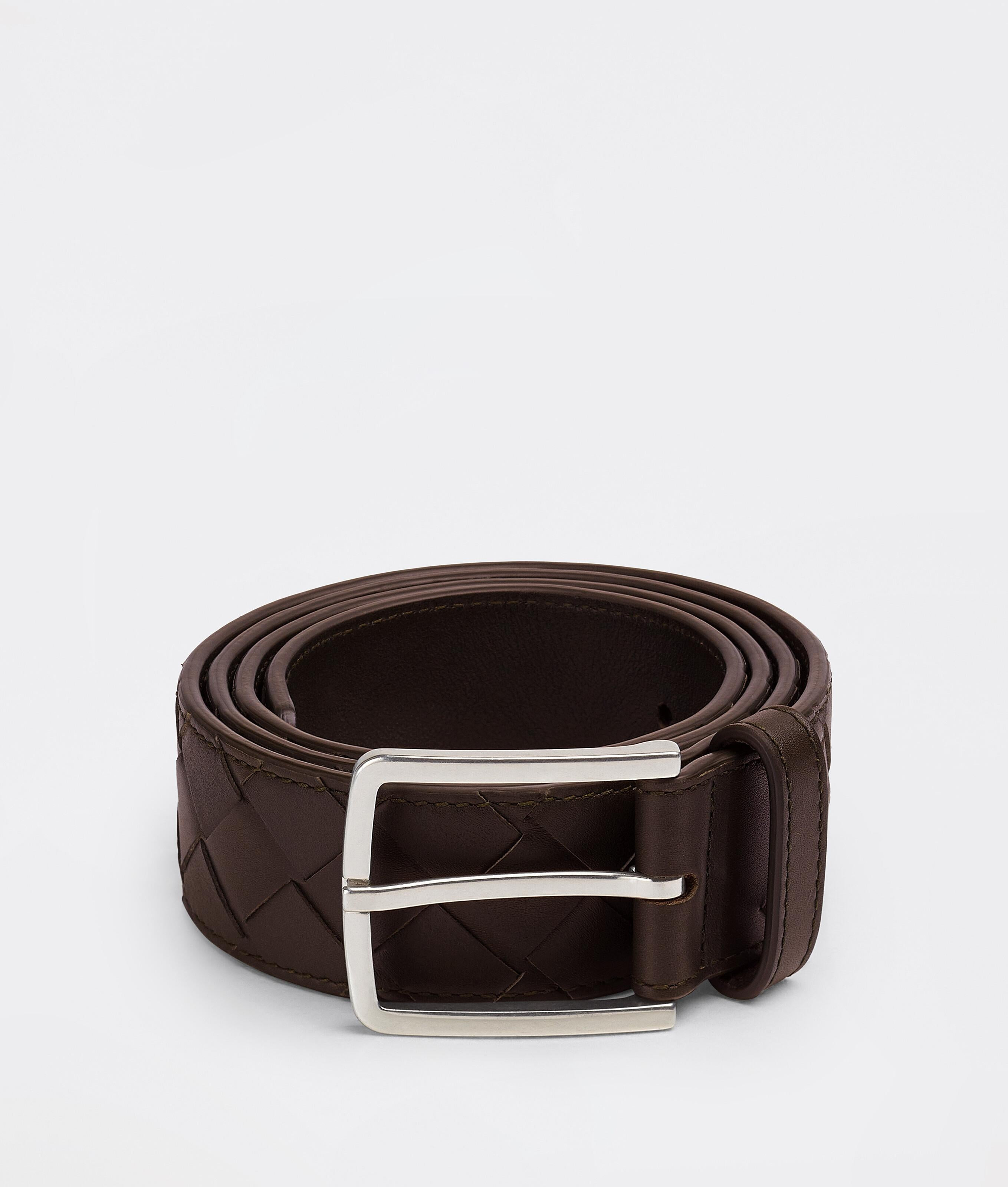 INTRECCIO LEATHER BELT - 1