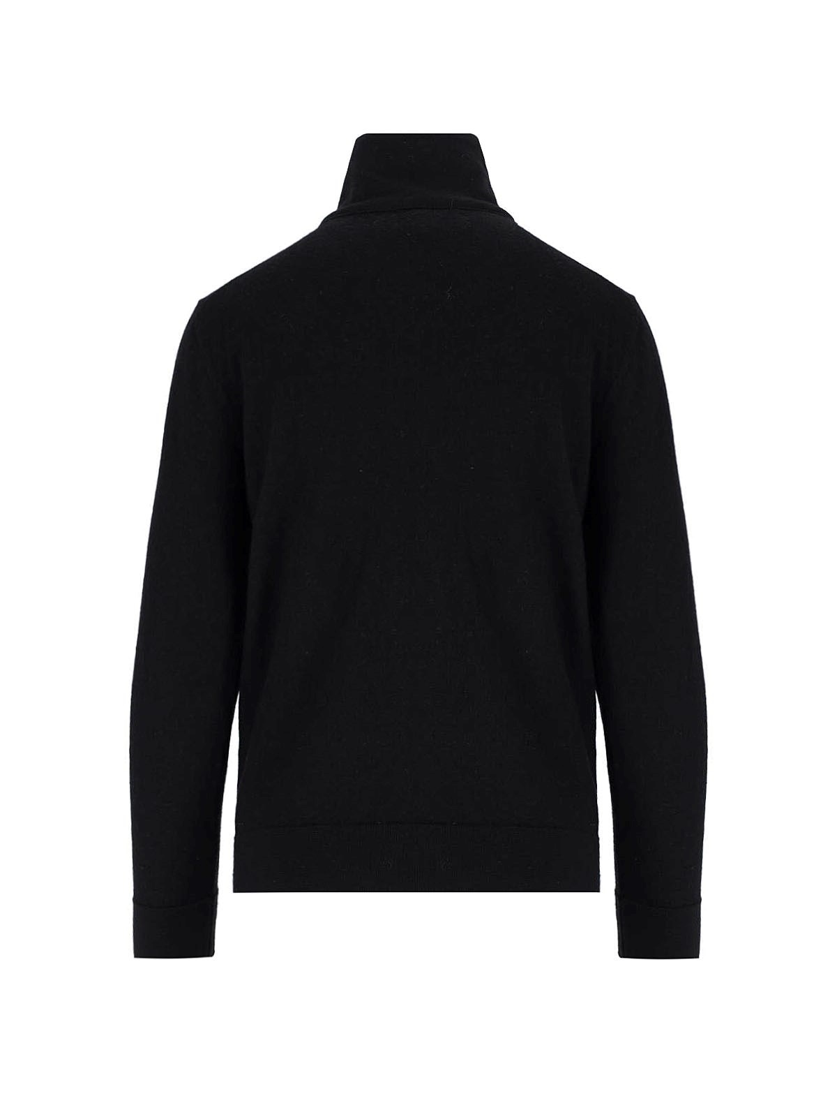 HIGH NECK ZIP SWEATER - 2