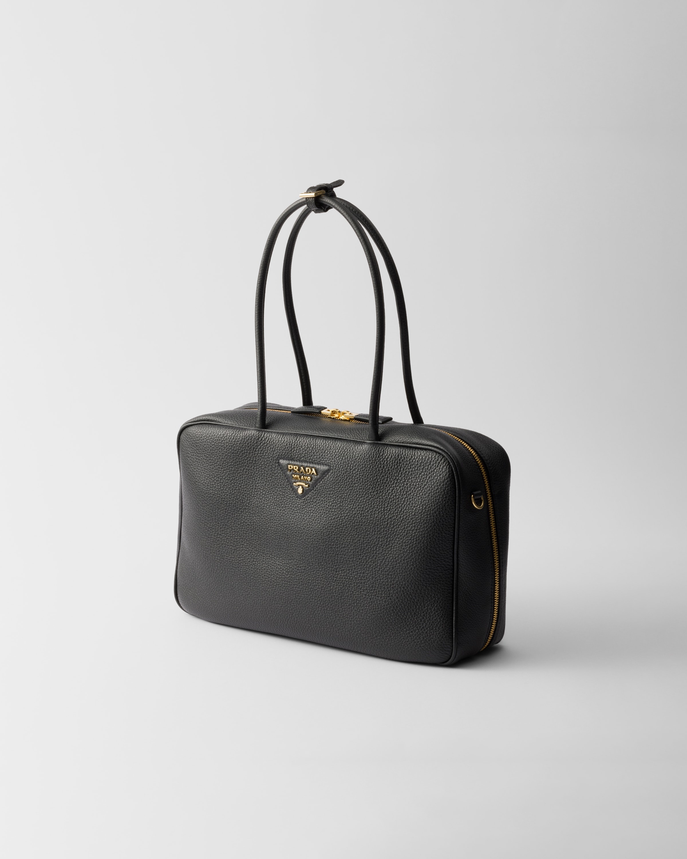 Large leather top-handle bag - 2