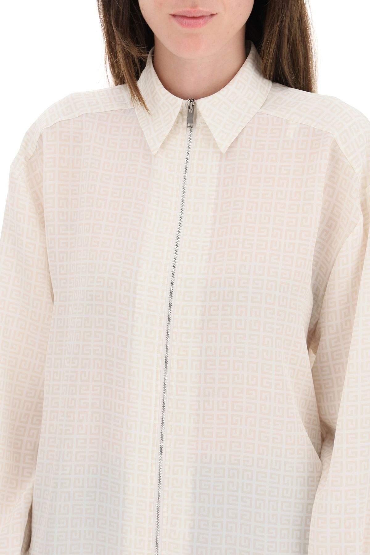 4G JACQUARD SILK SHIRT - 5