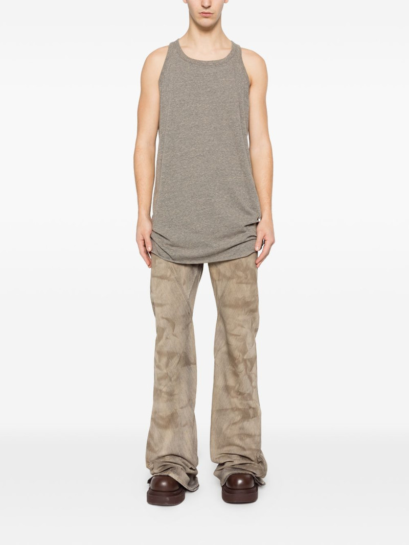 Rick Owens DRKSHDW melange-effect tank top outlook