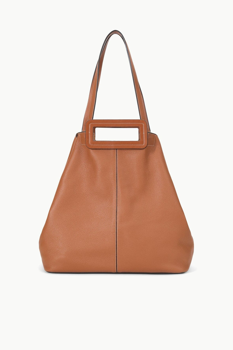 STAUD GRANDE TOTE BAG TAN 1