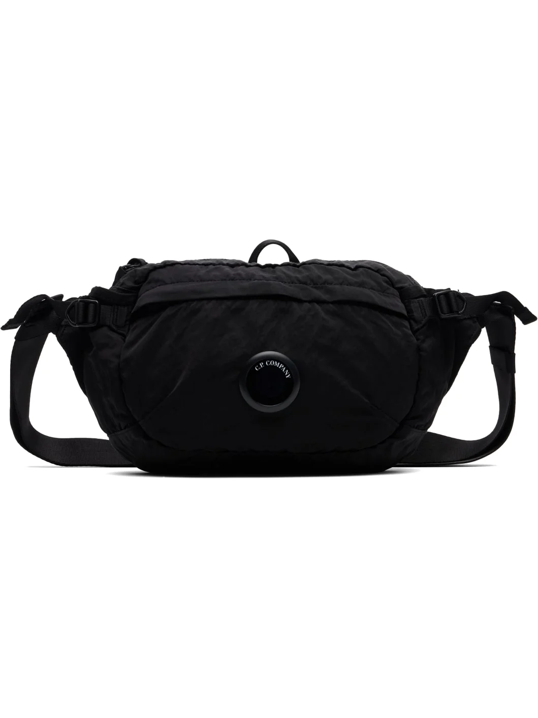 Black Nylon B Lens Waist Bag - 1