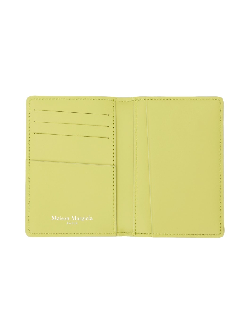 Yellow Four Stitches Card Holder - 3