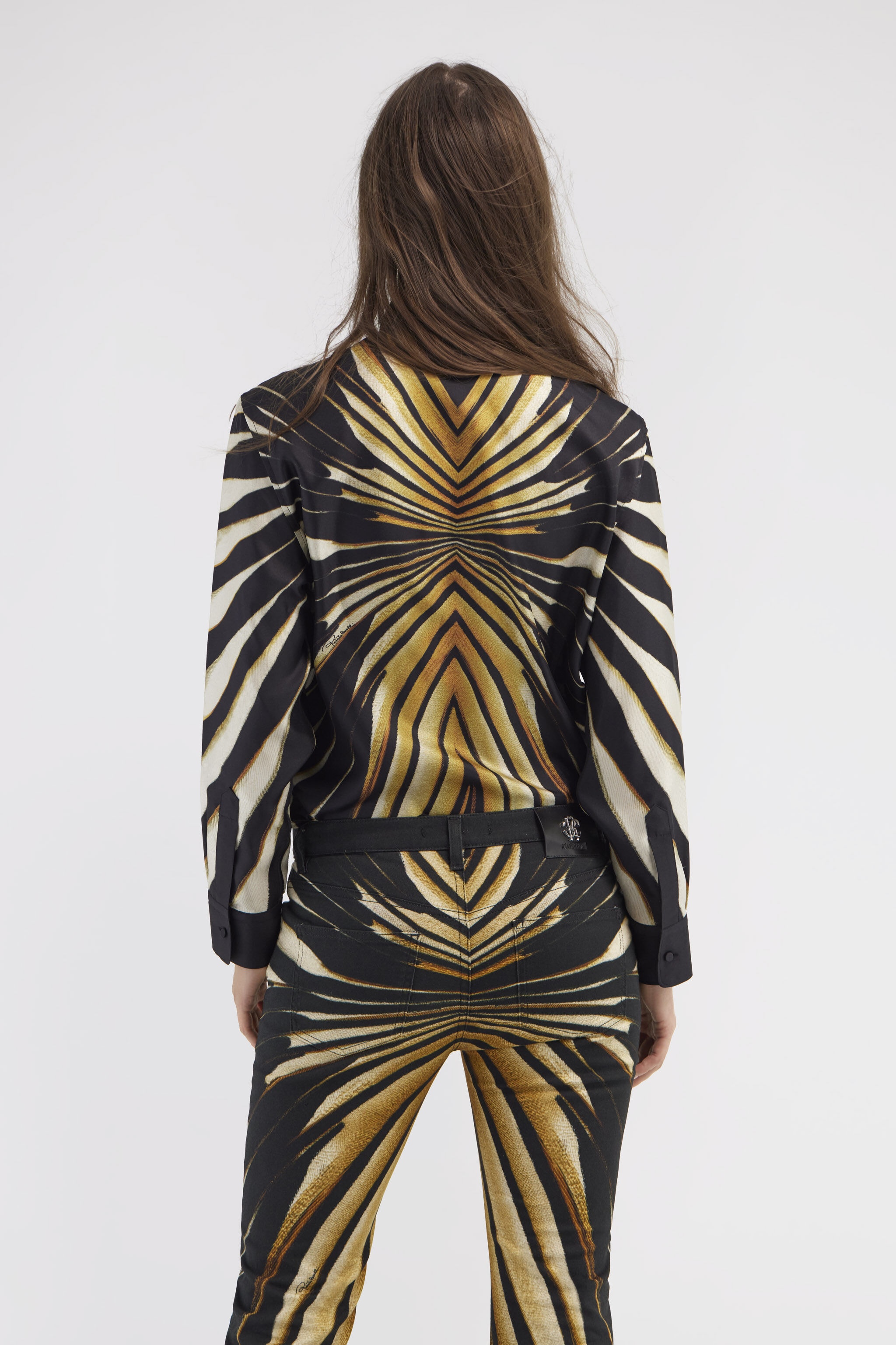 Shirt with Ray of Gold print - 4