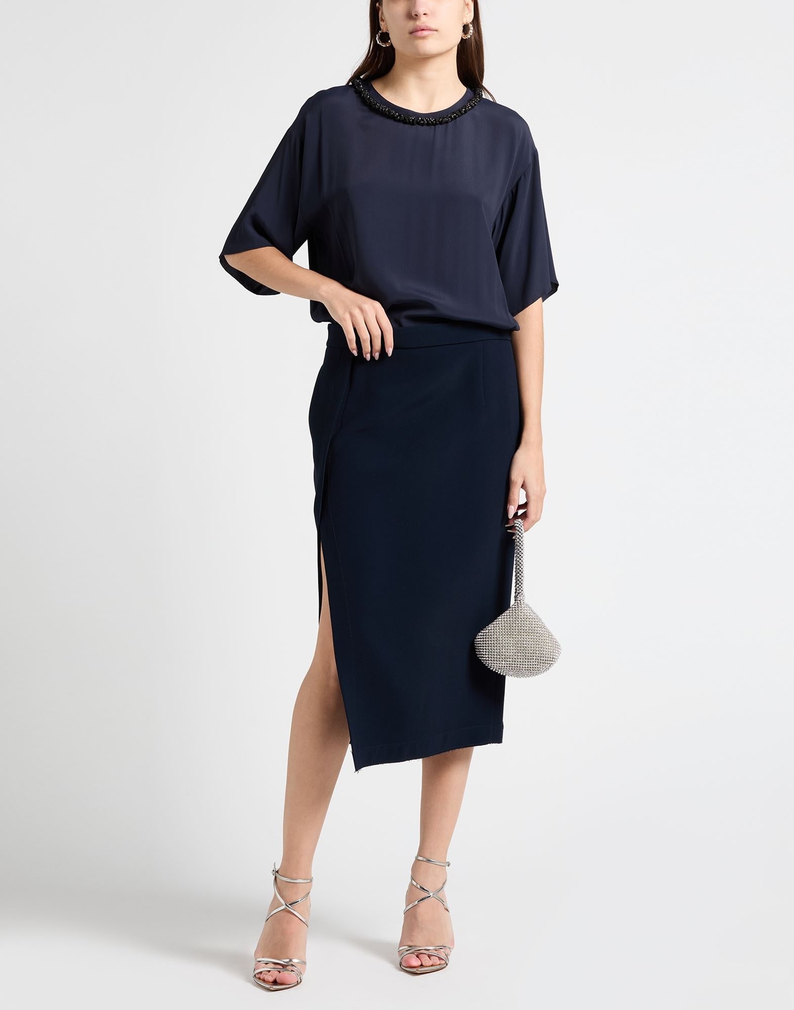 N°21 Black Women's Midi Dress | REVERSIBLE