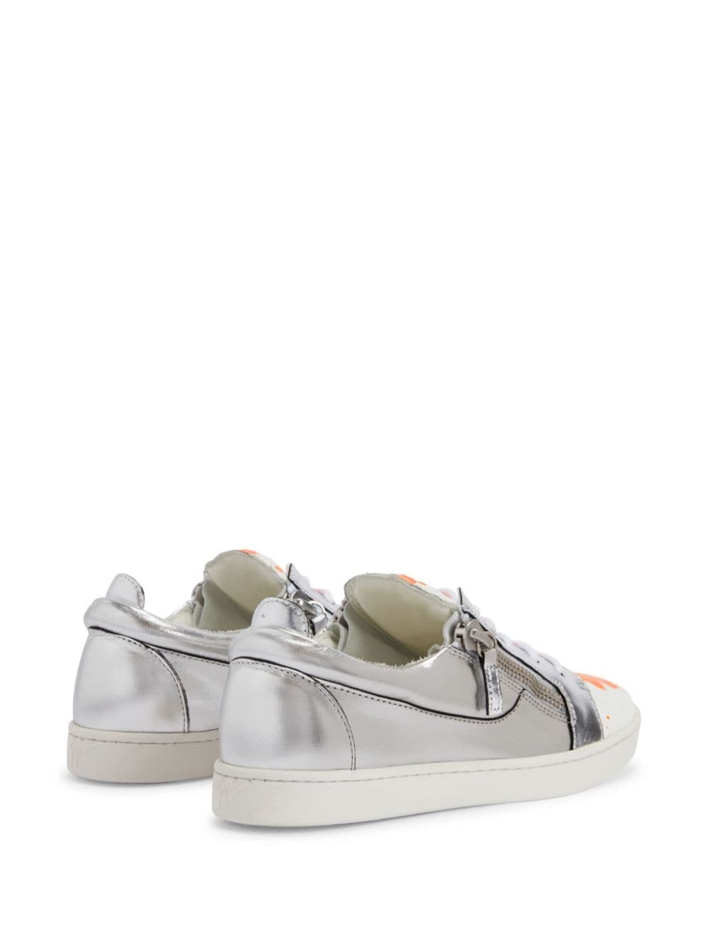 Nicki panelled leather sneakers - 3