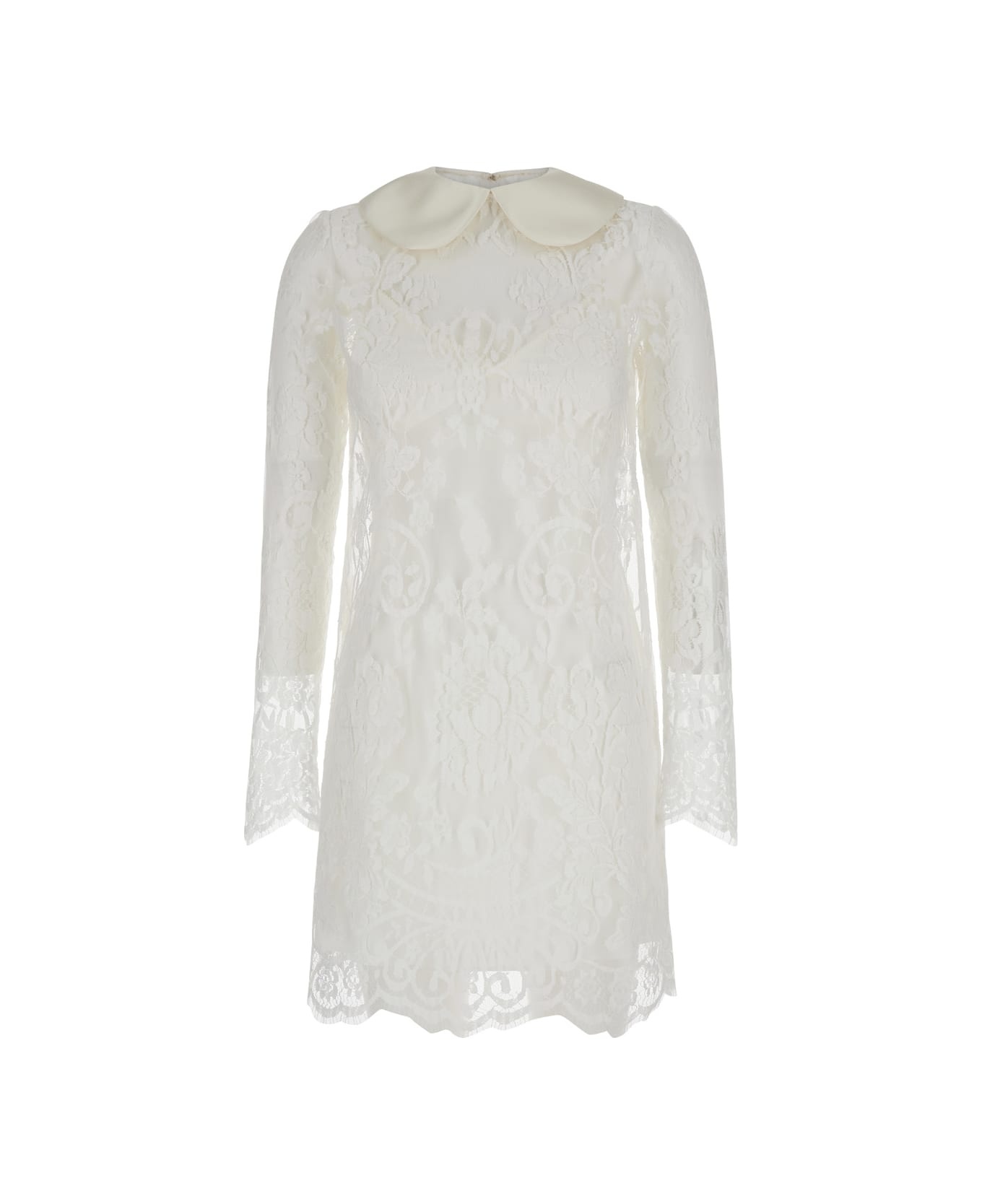 Minidress In Chantilly Lace - 1