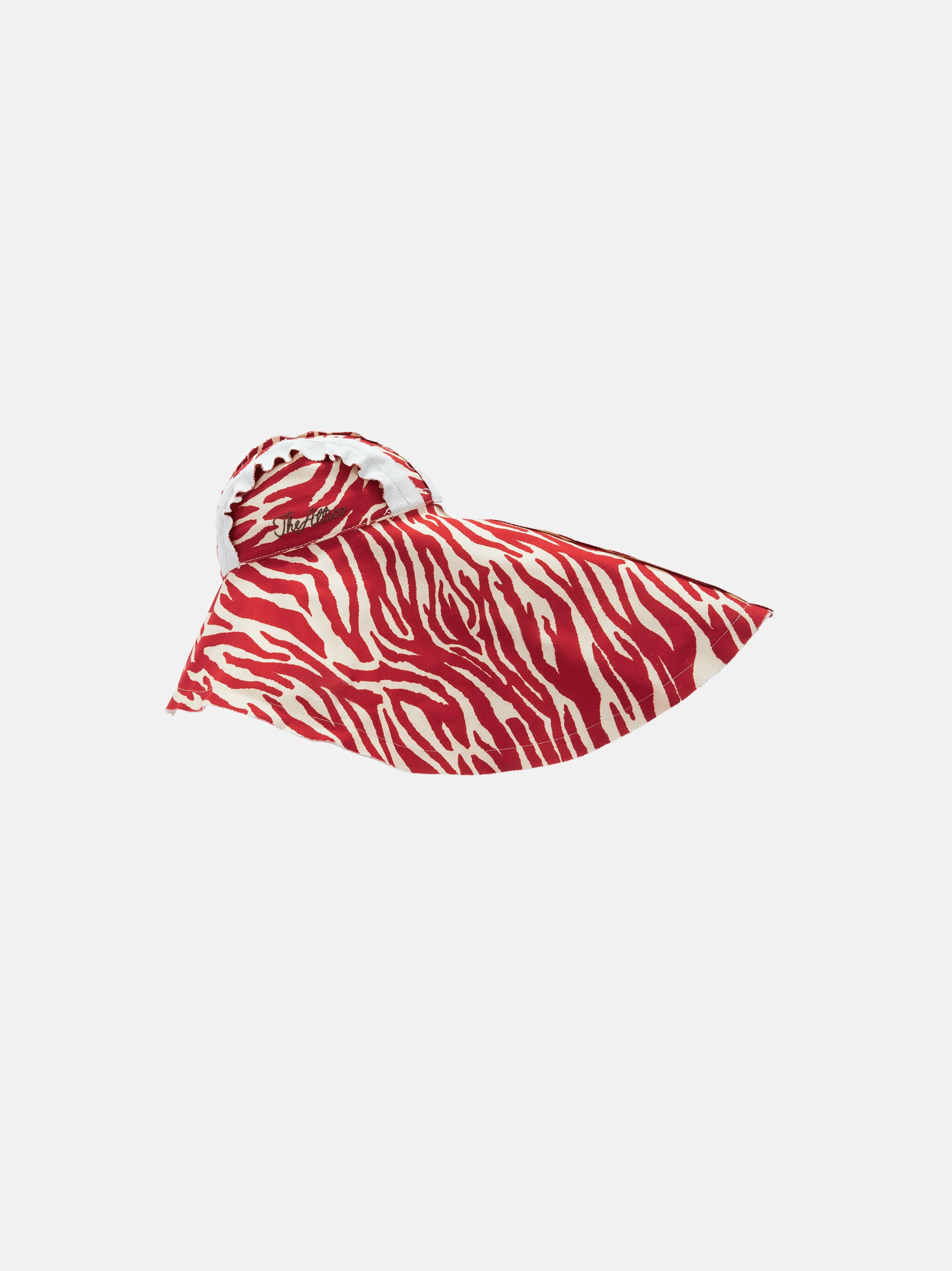 RED AND MILK CAMPER CAP - 4