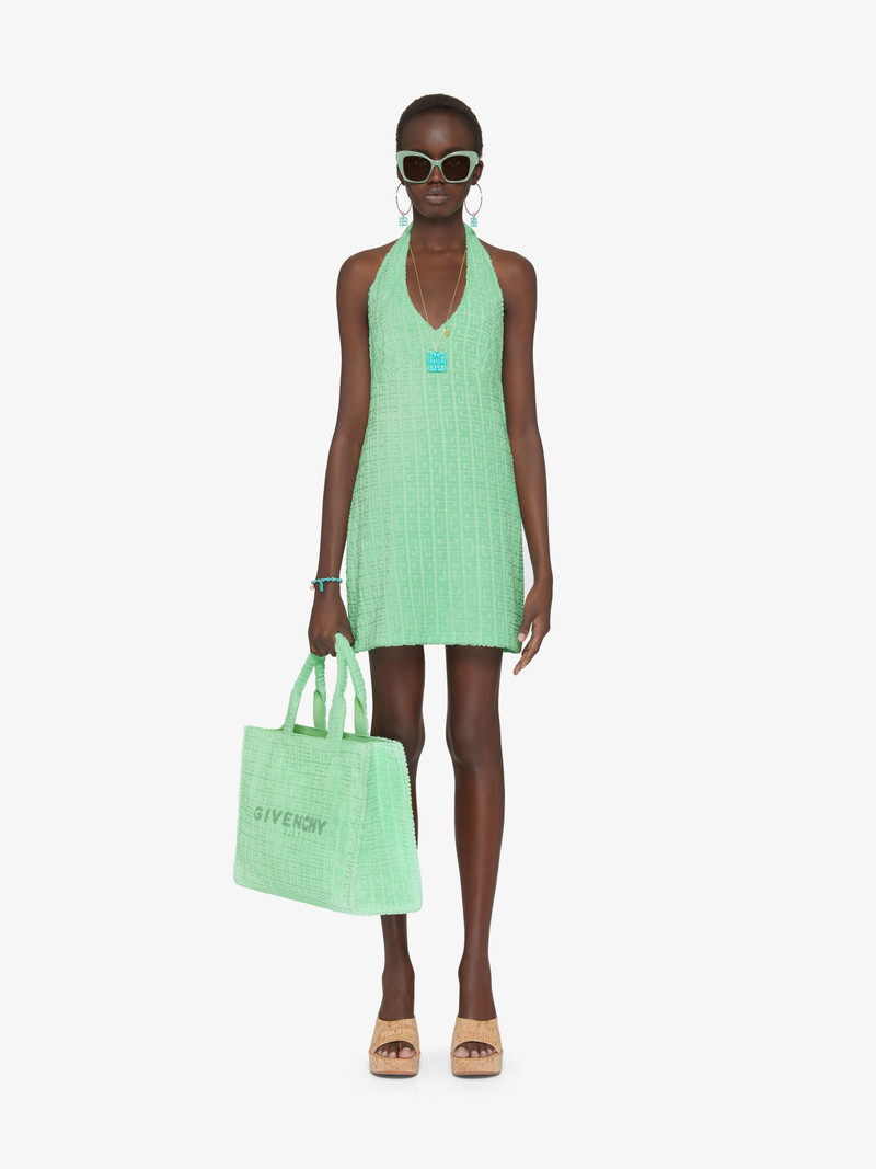 Givenchy DRESS IN 4G COTTON TOWELLING outlook