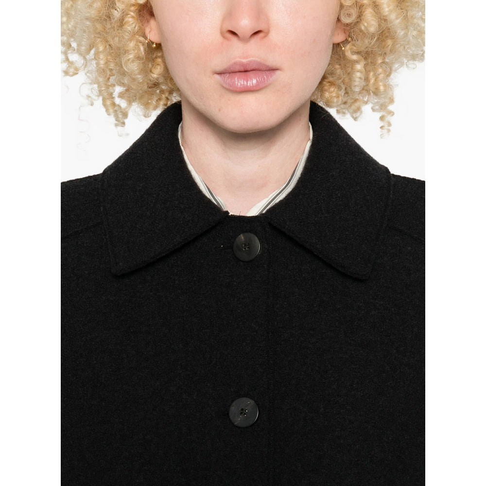 Harris Wharf London Black Jackets - Cropped Jackets Women - 3