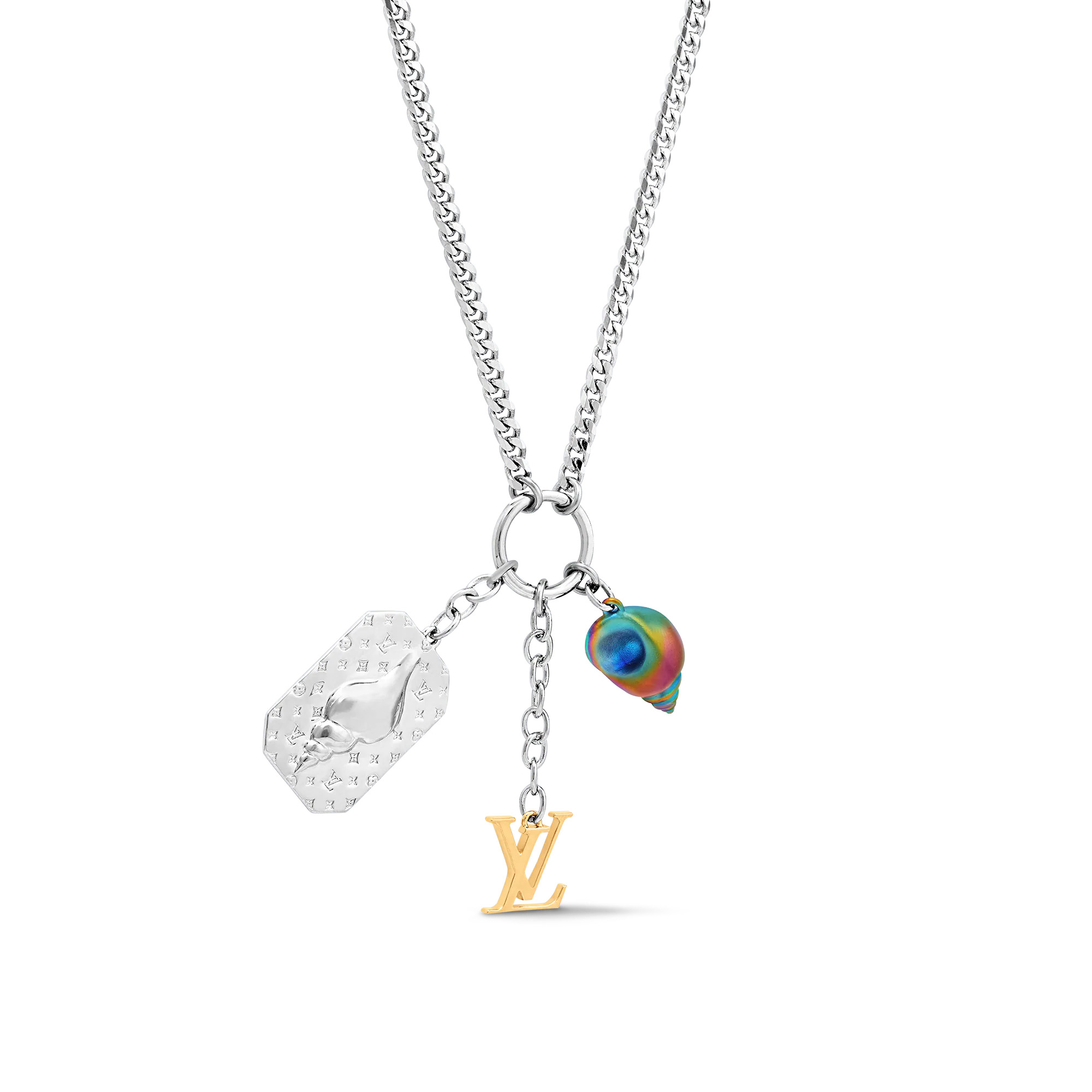 LV Shell Pendant - 2
