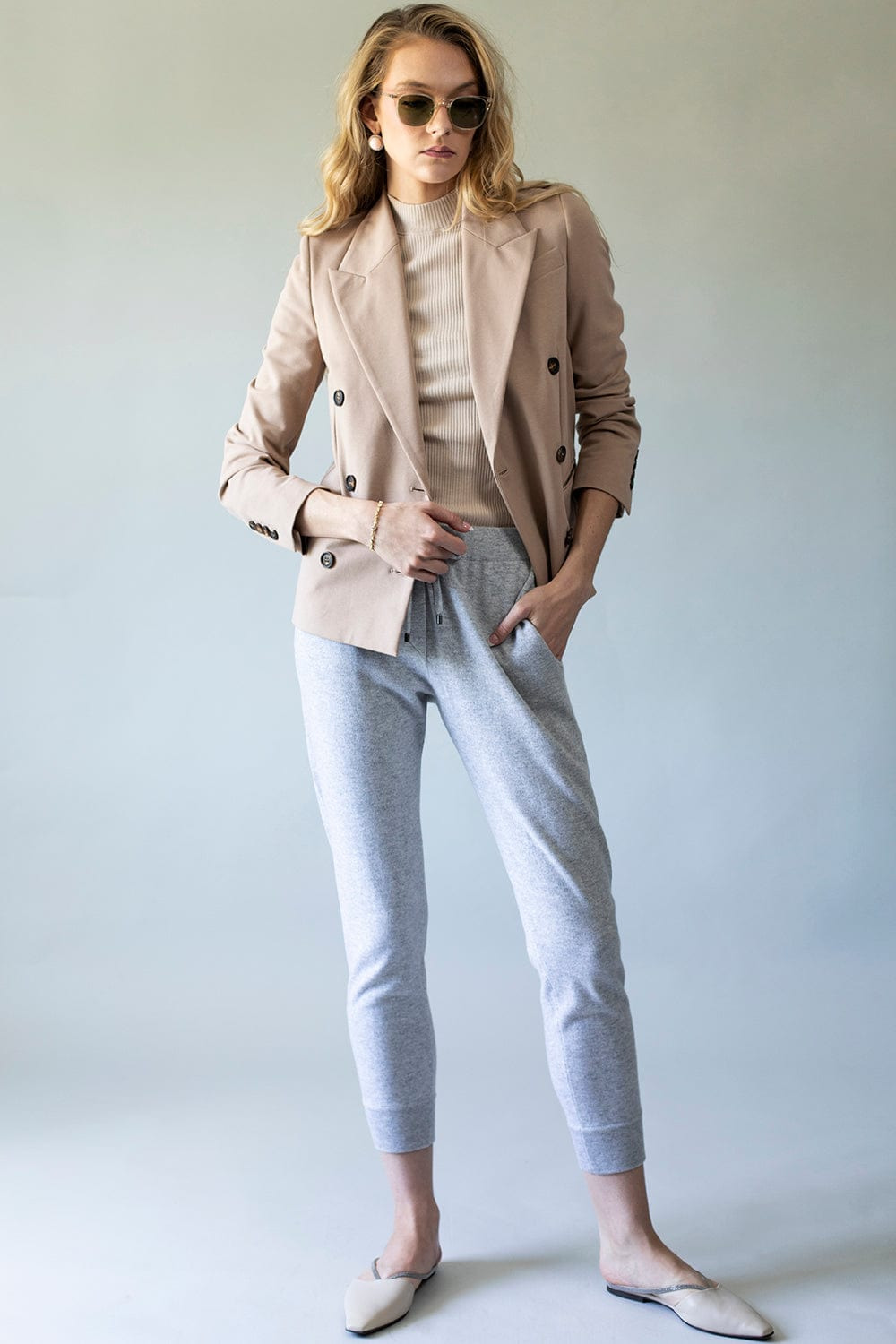 Cashmere Drawstring Pants - 3