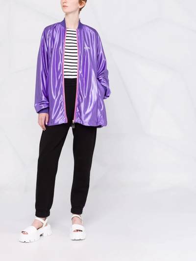 Khrisjoy logo-print jacket outlook