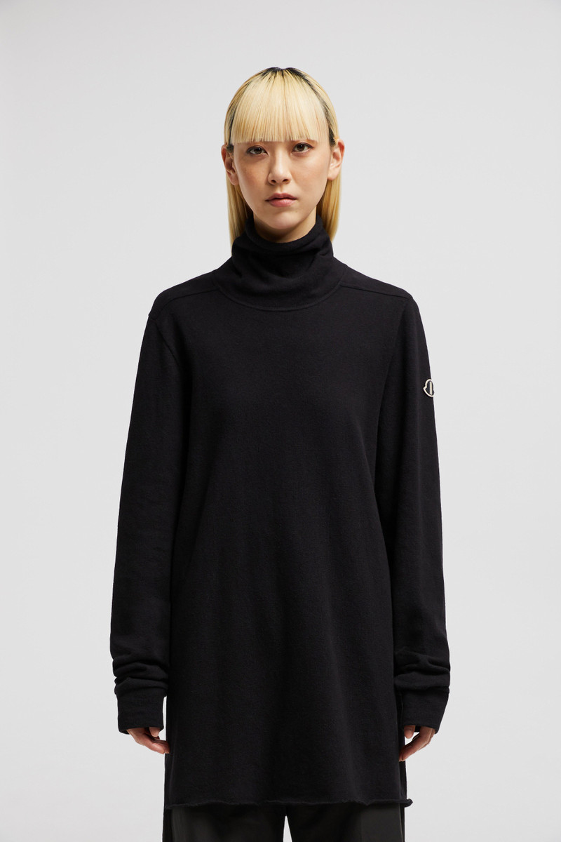 Moncler + Rick Owens Cotton Turtleneck Sweater 3