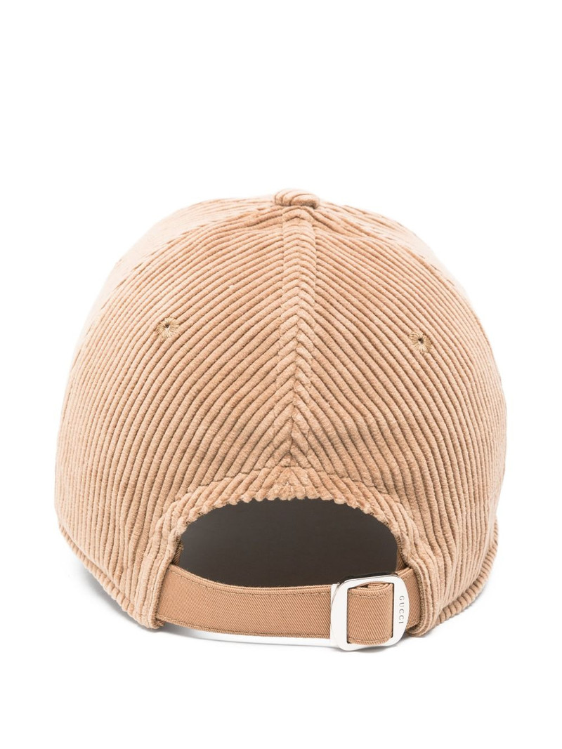 GUCCI Double G corduroy cap outlook