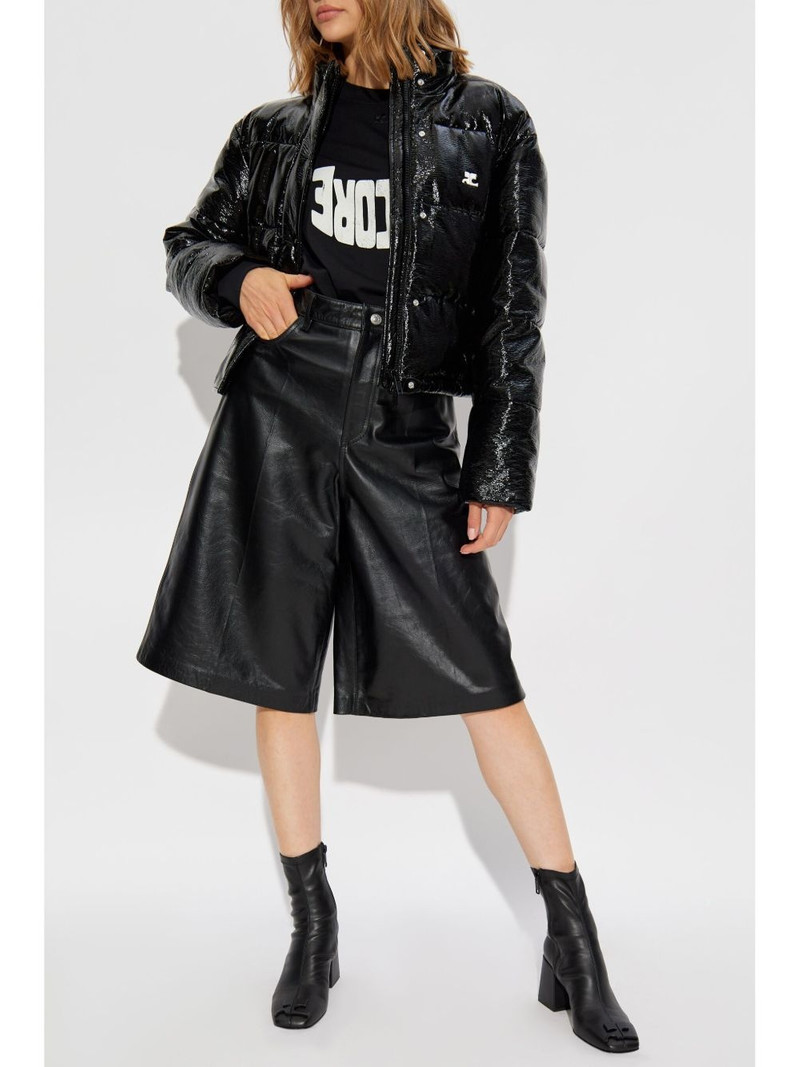 courrèges vinyl puffer jacket outlook