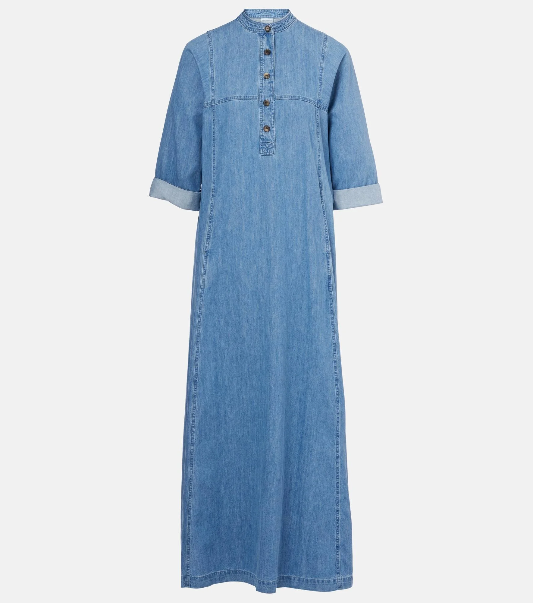 Denim maxi dress - 1