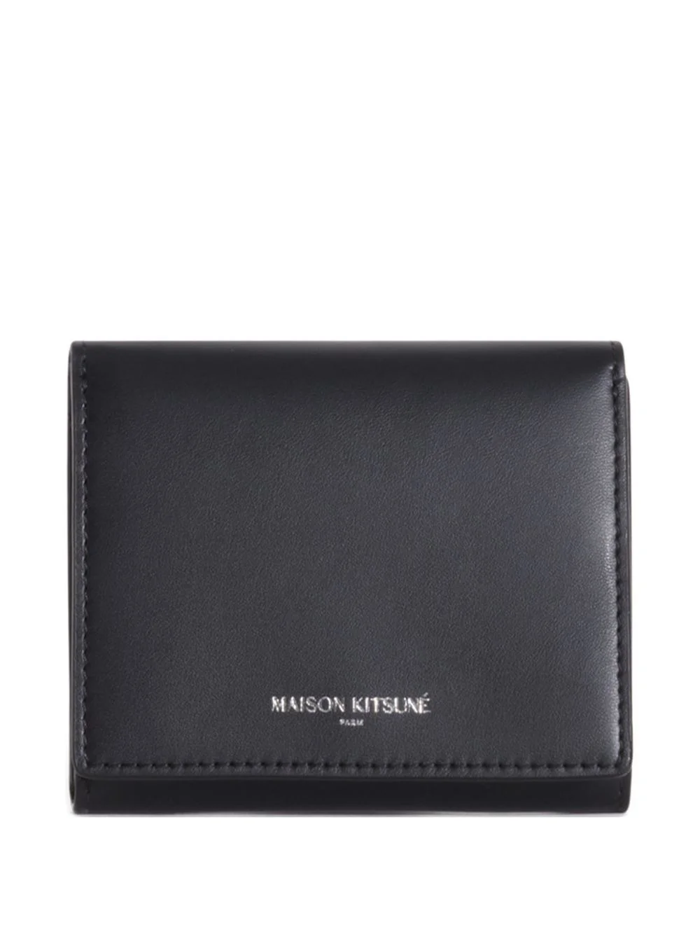 logo-print trifold wallet - 1