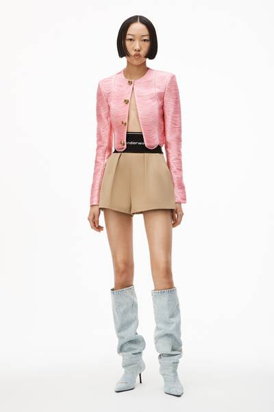 Alexander Wang SAFARI SHORT IN COTTON TAILORING outlook