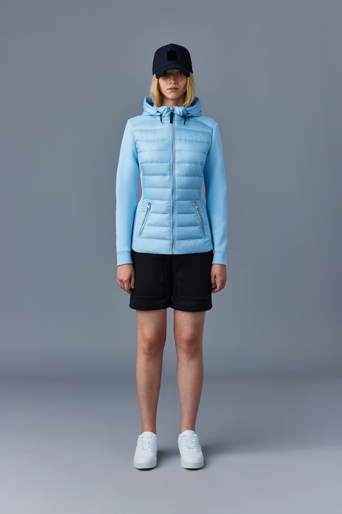 DELLA Hybrid jacket with hood - 2