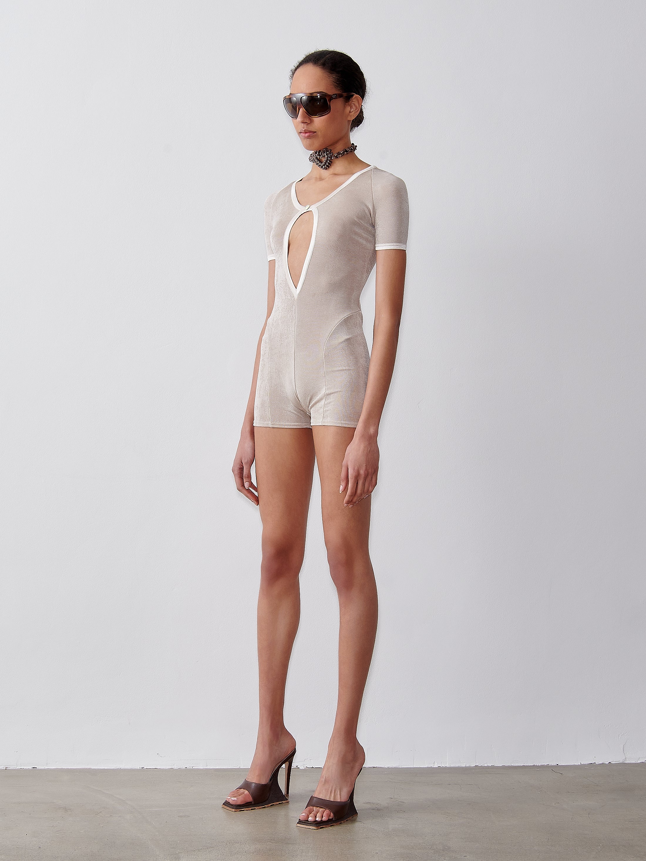 REGINA PLAYSUIT STONE - 3