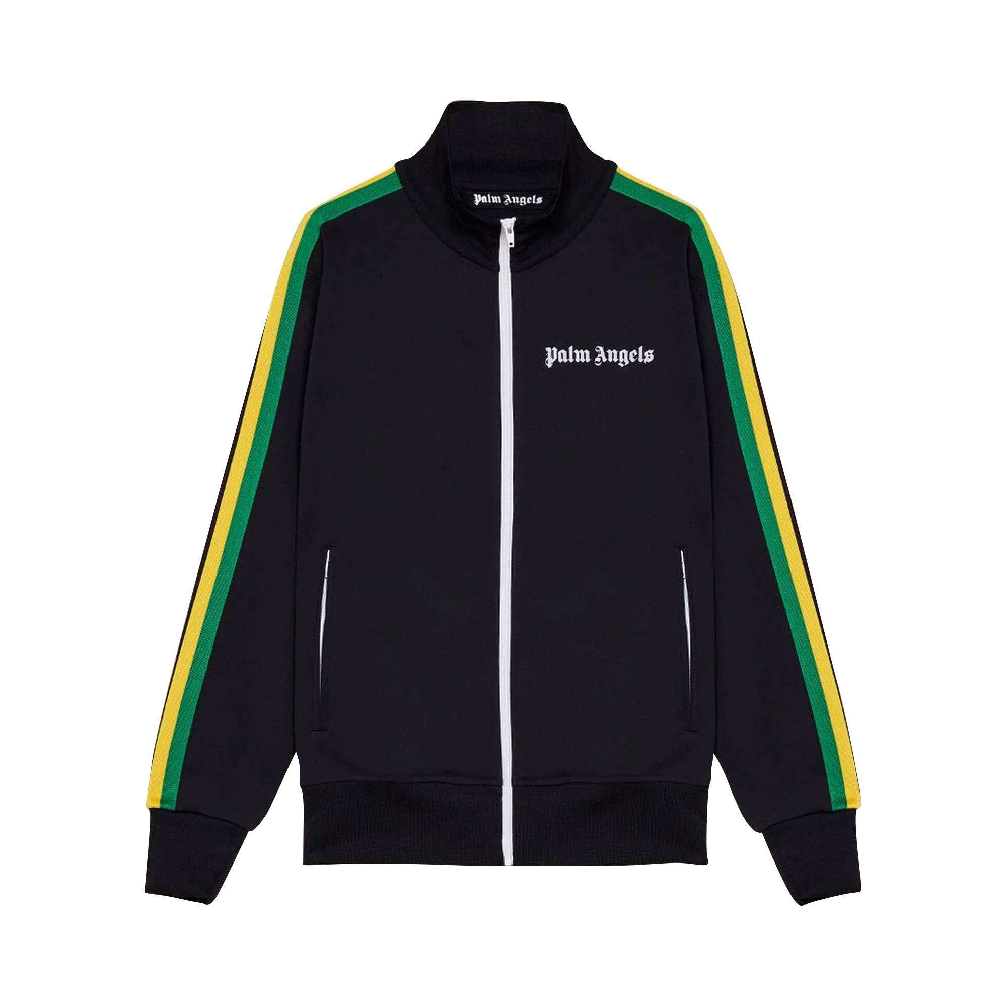 Palm Angels Exodus Classic Track Jacket 'Black/White' - 1