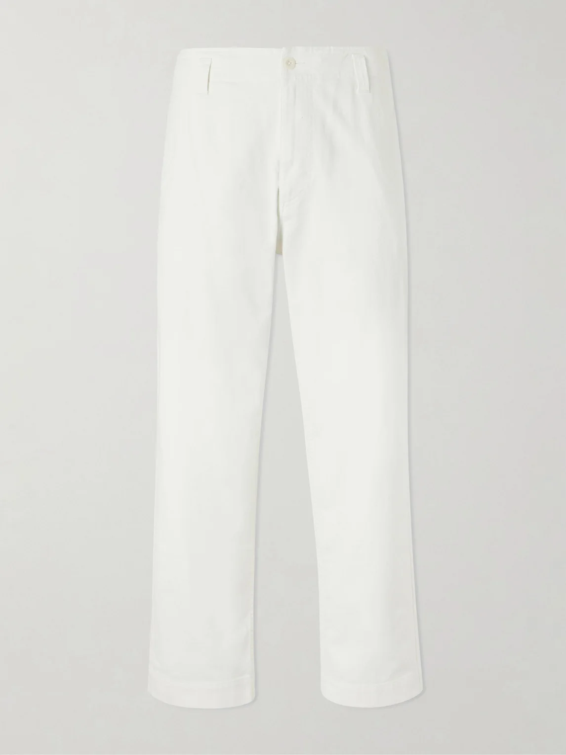 MHL. Naval Straight-Leg Cotton-Drill Trousers - 1
