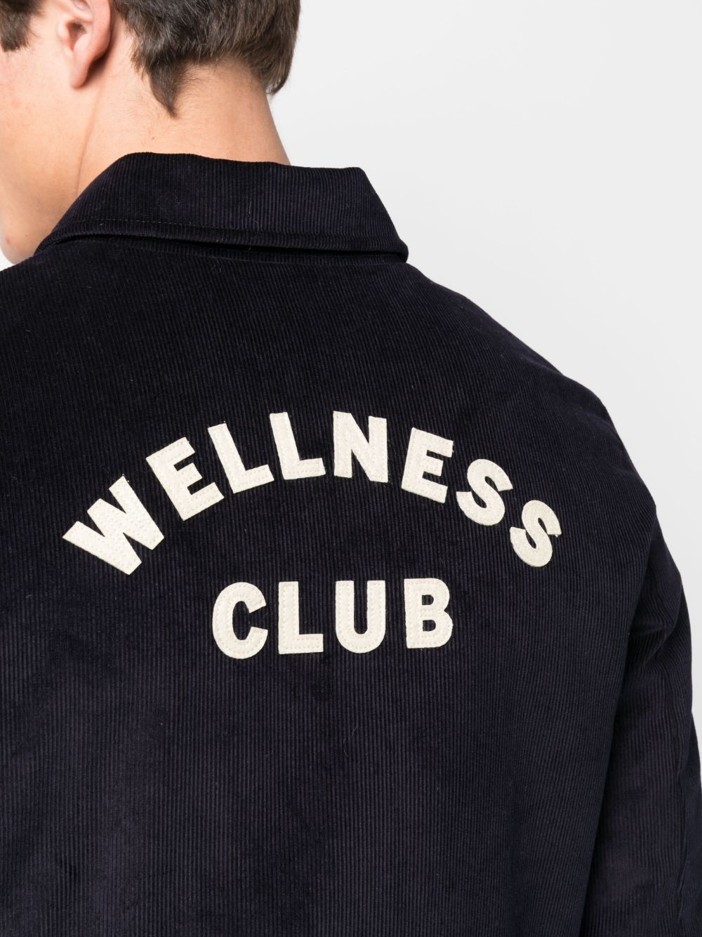 embroidered-logo bomber jacket - 6