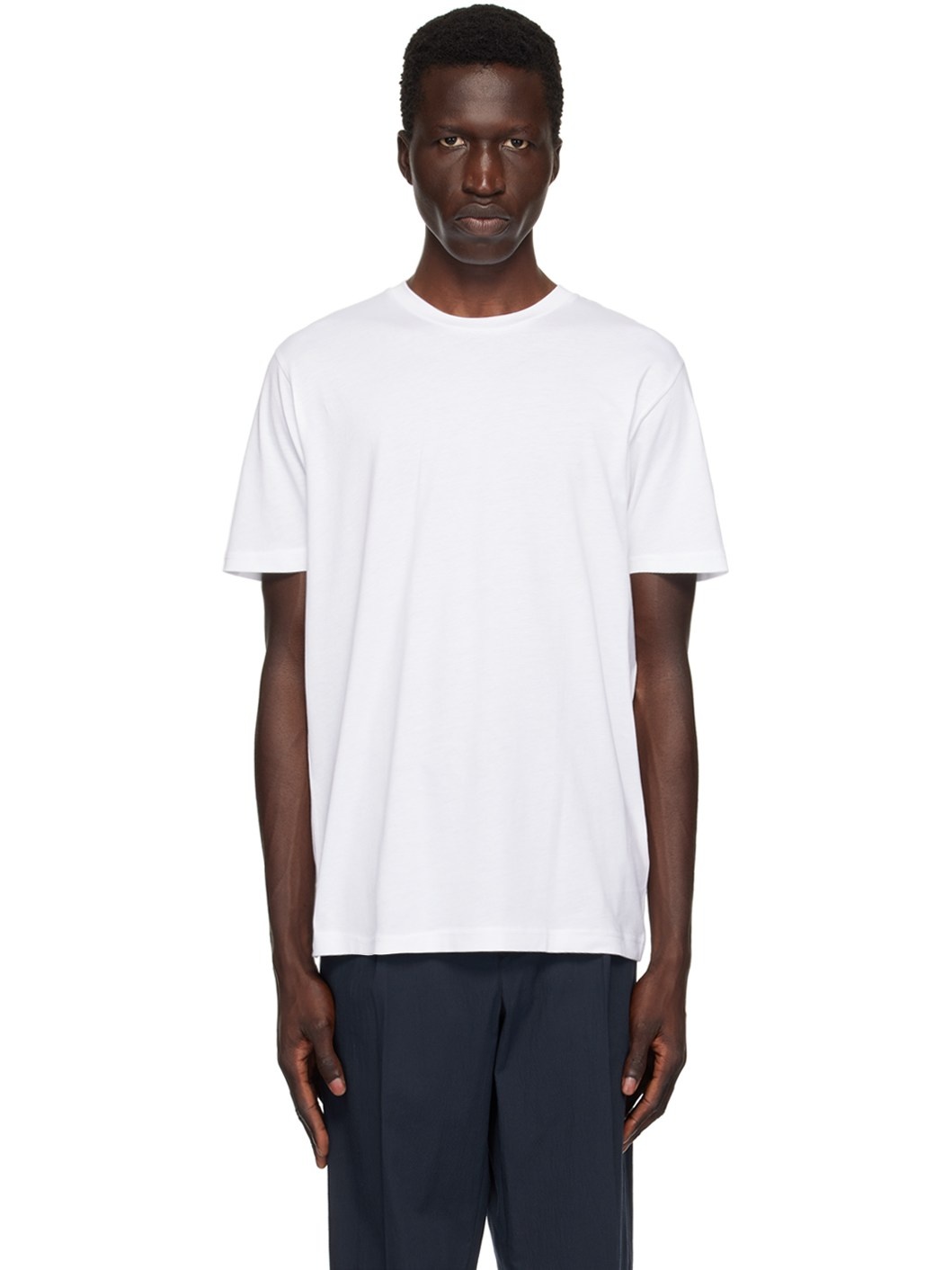 White Riviera Midweight T-Shirt - 1