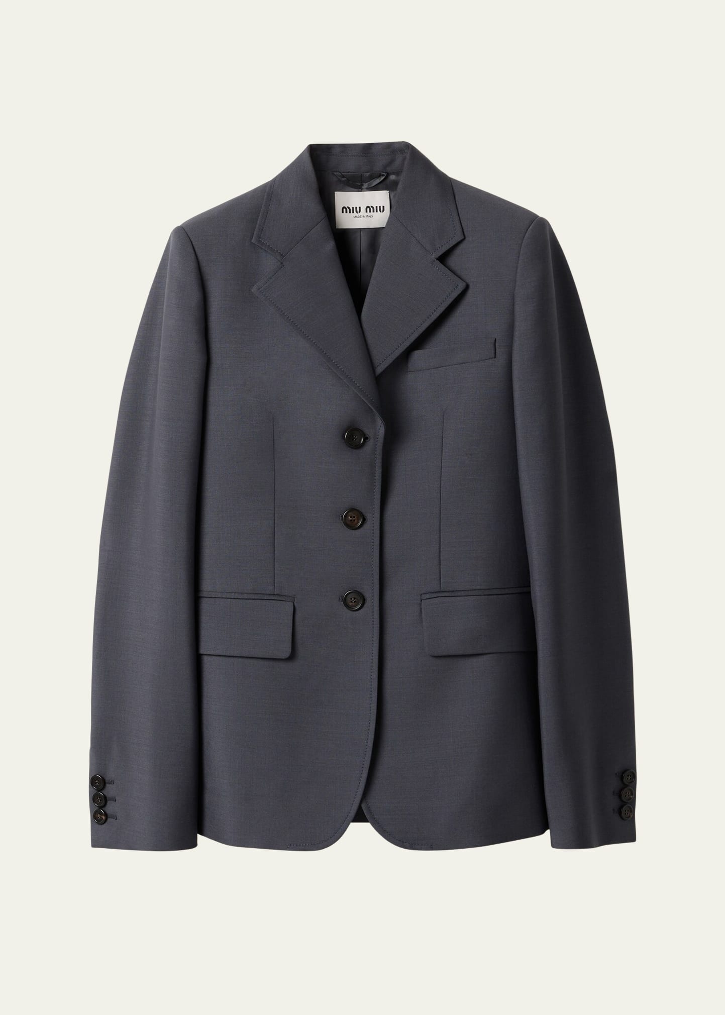 Long Sleeve Blazer Jacket - 1