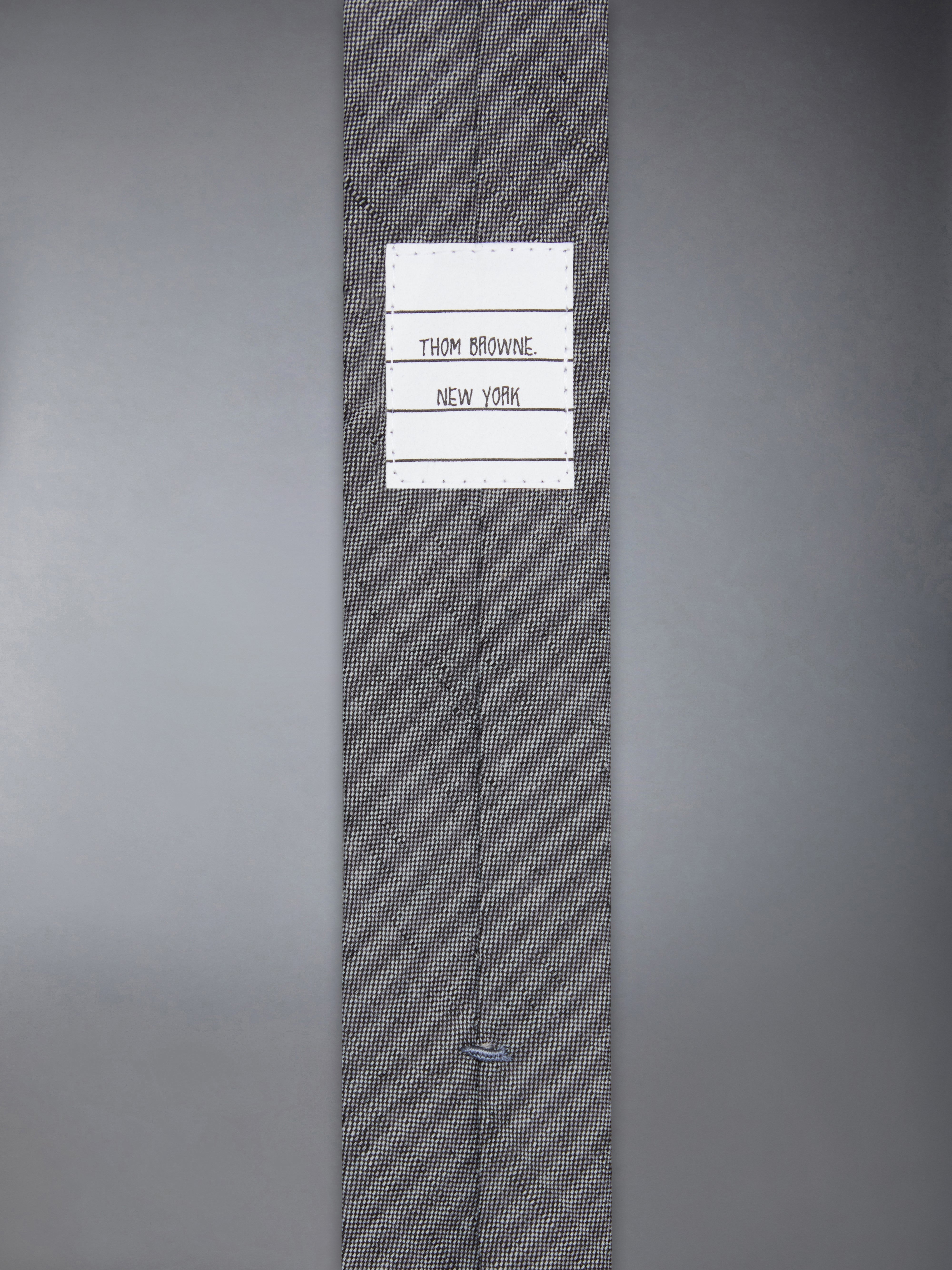 TONAL UNIVERSITY STRIPE LINEN COTTON TIE - 3