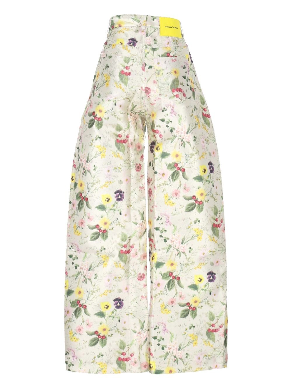 floral-print trousers - 1