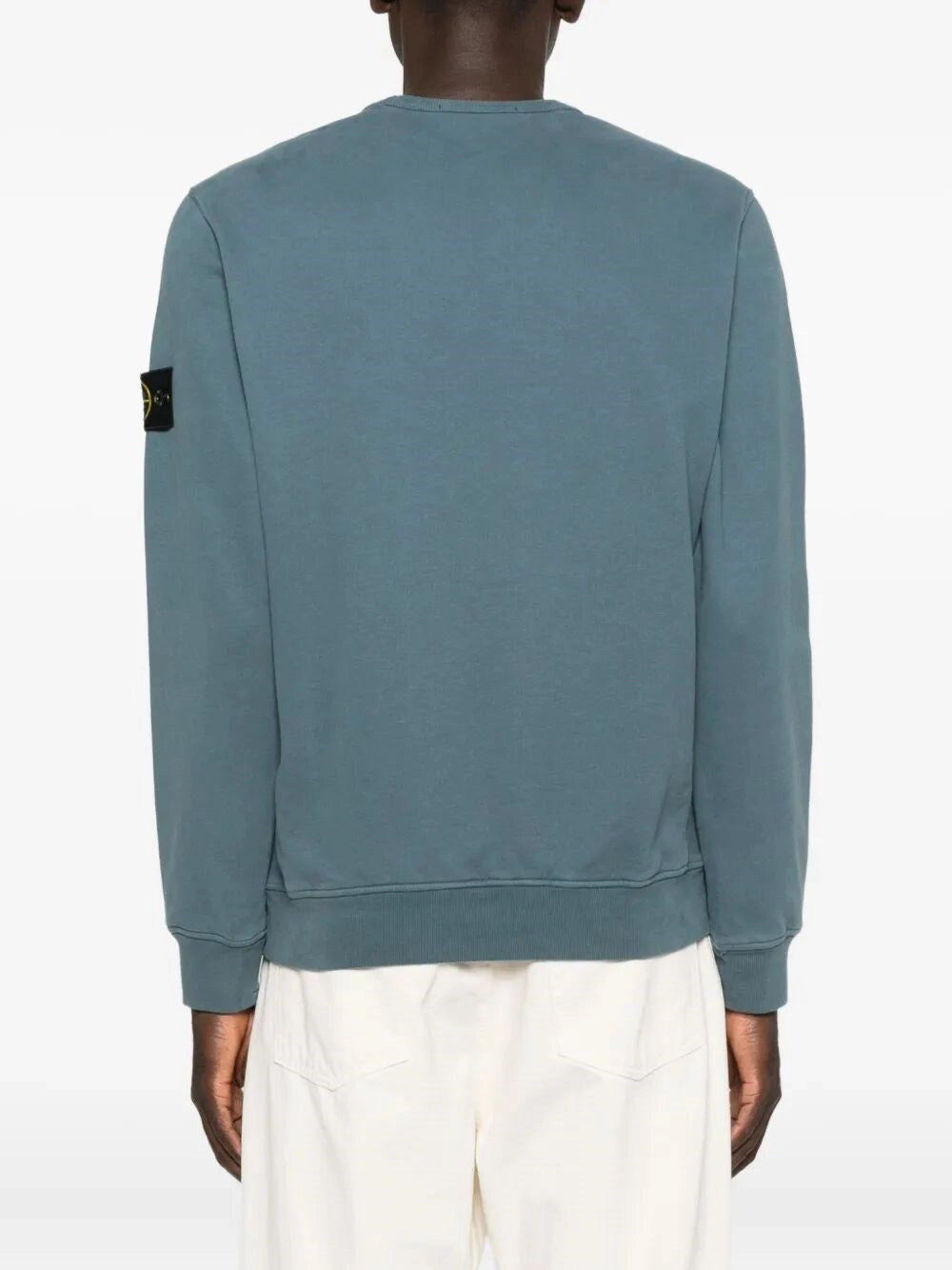Stone Island Men `Brushed Organic Cotton` Sweatshirt - 4