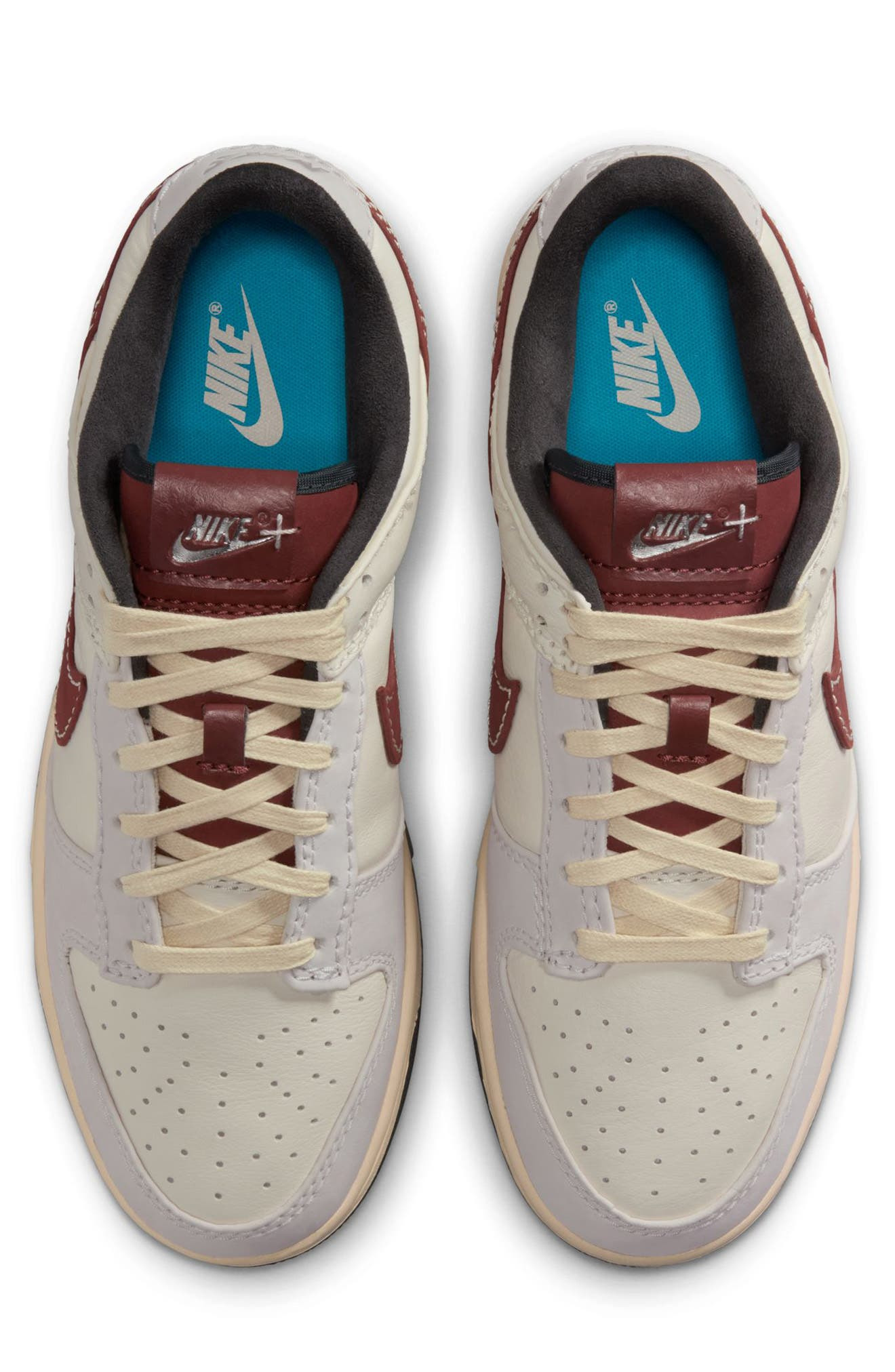 Nike Dunk Low Retro Basketball Sneaker in 202 Dkpony/sftprl at Nordstrom - 3