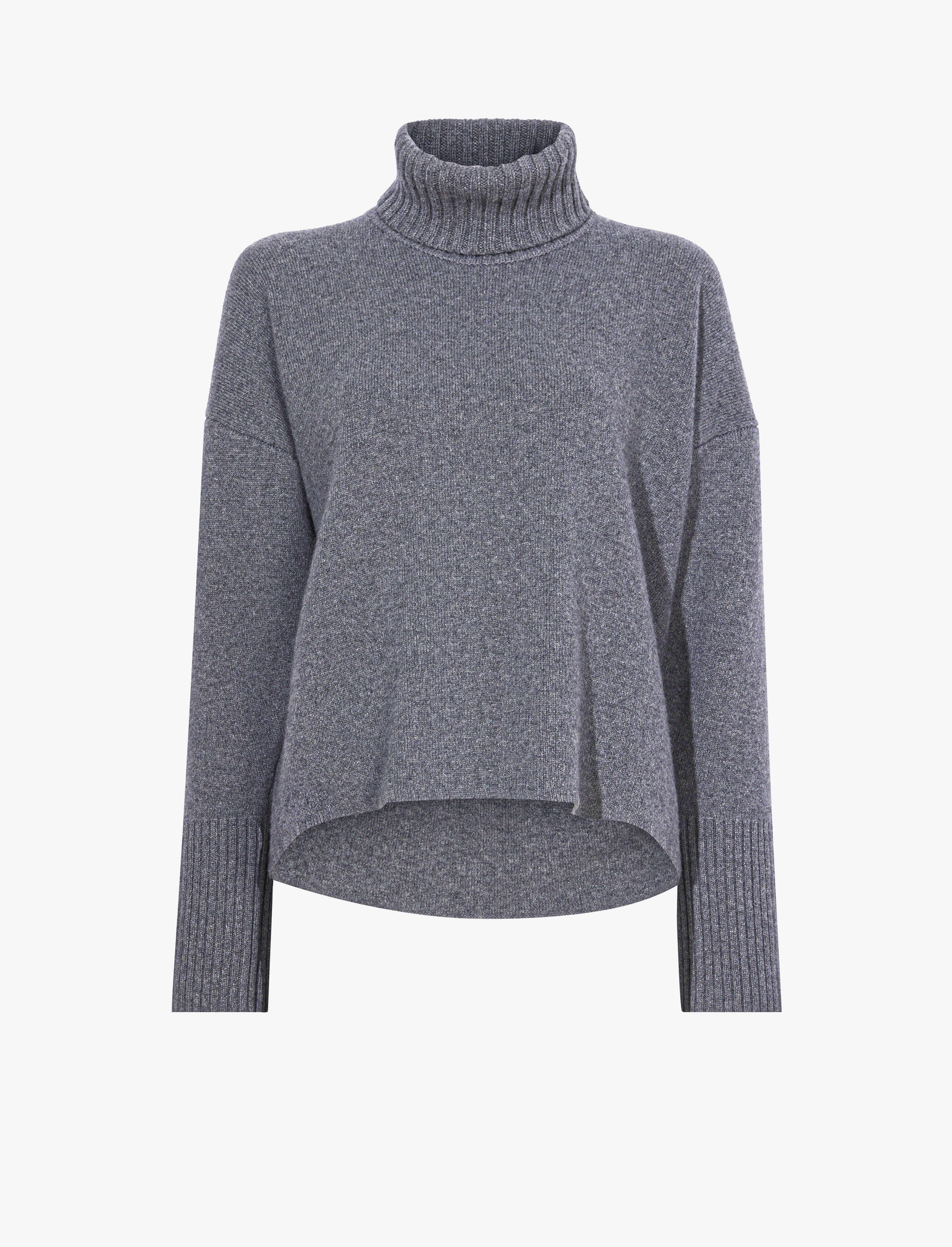 Sandra Turtleneck in Eco Doubleface Cashmere - 1